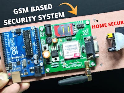 Home Security System using GSM