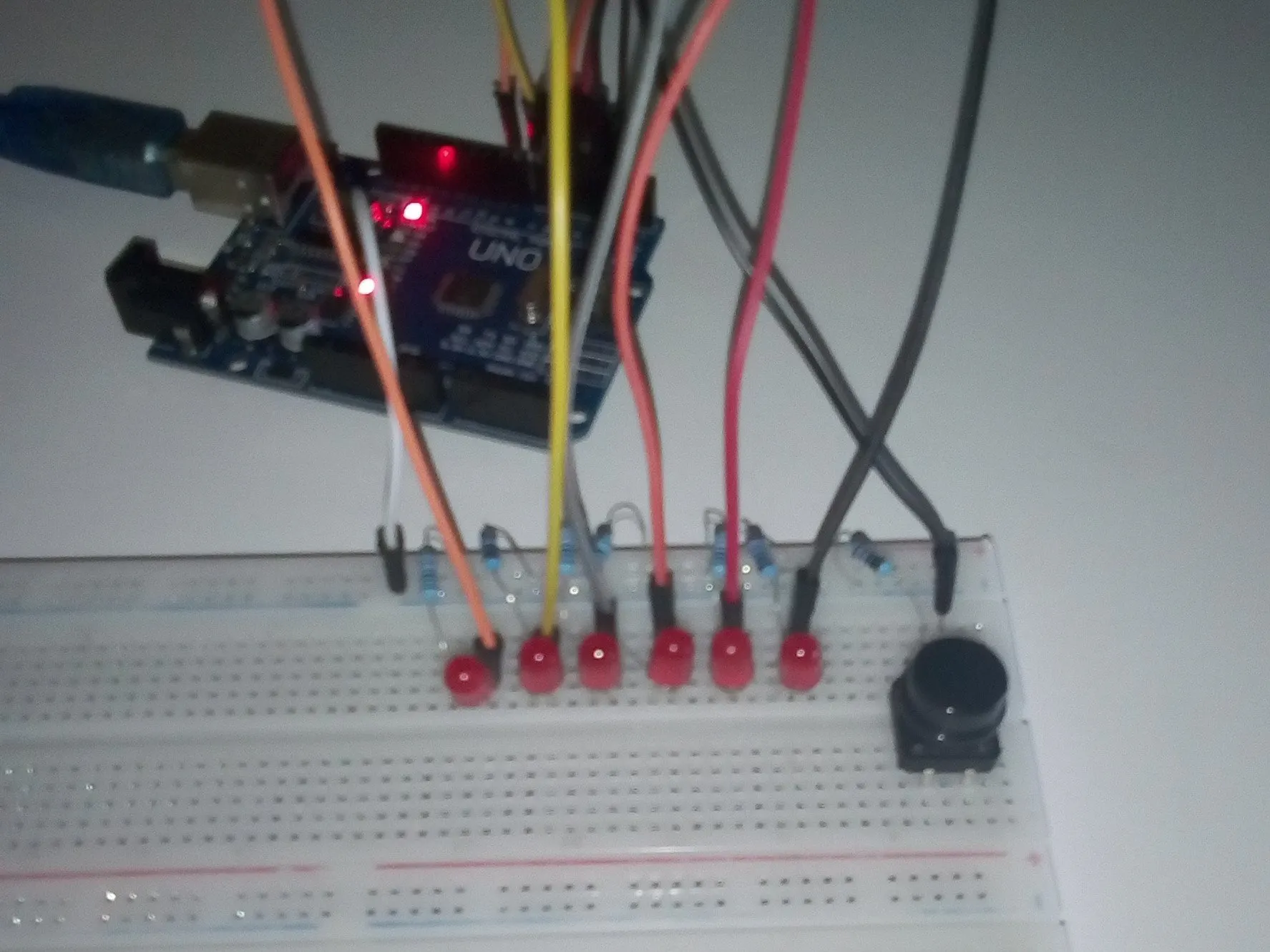 Simple LED Dice with 