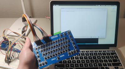 64-Key Prototyping Keyboard Matrix for Arduino - Hackster.io