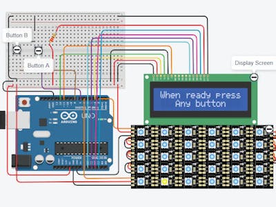 Neopixel Arcade Led Game