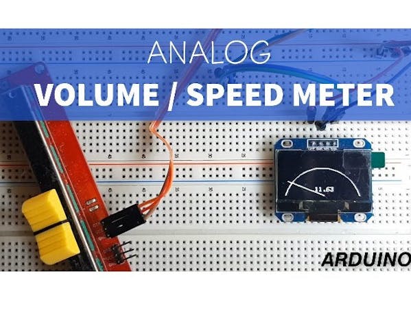 Analog Speed or Volume Meter With Arduino - Arduino Project Hub