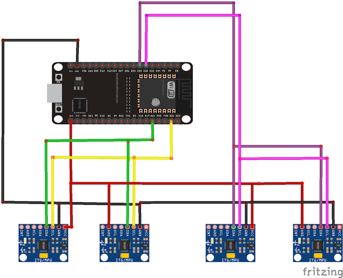 4 MPU6050 Connection