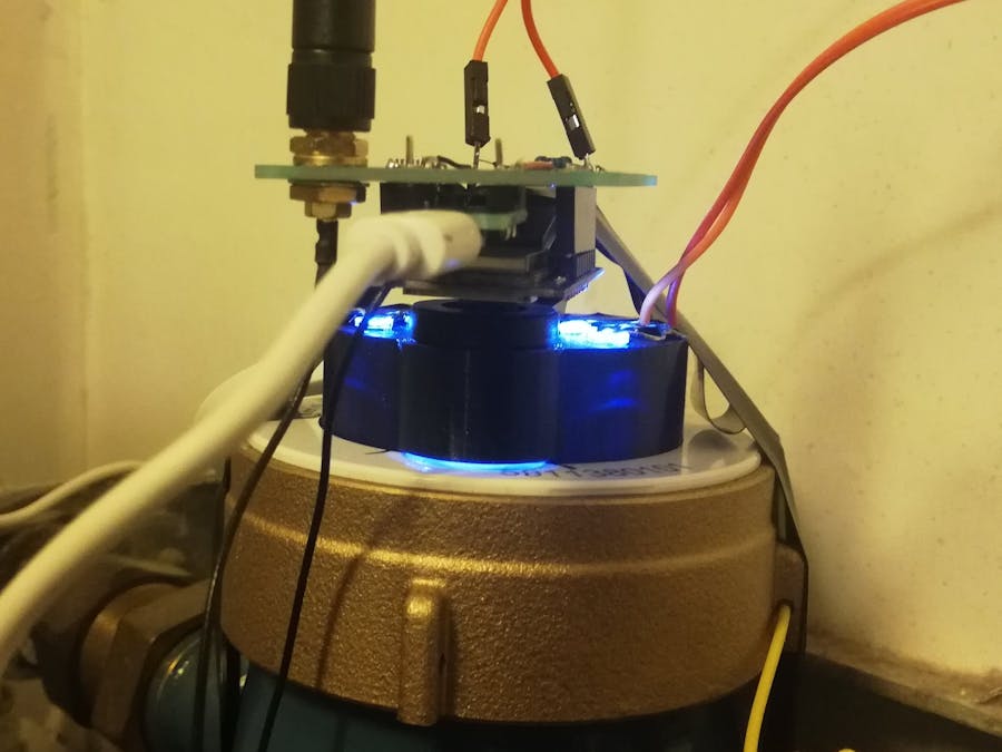 ESP32-CAM Real-Time Water Usage Sensor