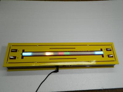 DIY Arduino 1D Pong Game with WS2812 LED Strip