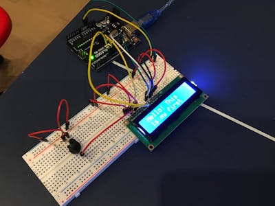 LCD screen simple project!