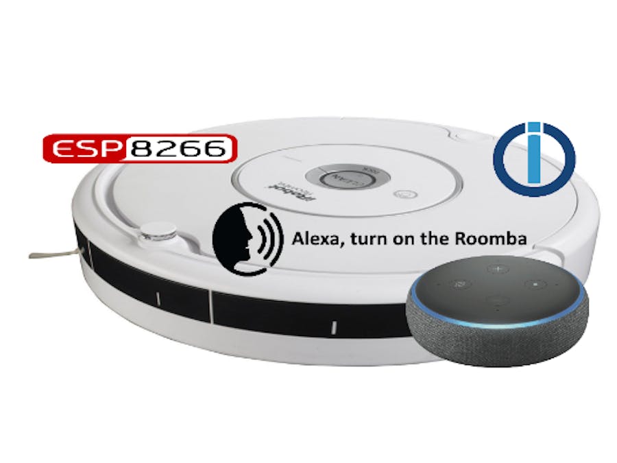 iRobot Roomba voice control with Amazon Alexa -