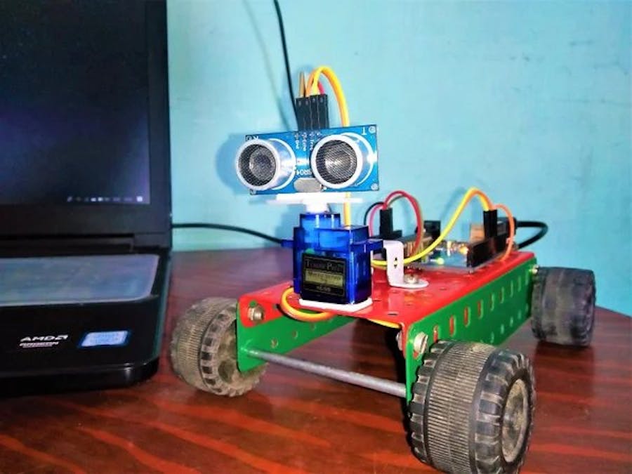 Radar System Using Ultrasonic Sensor & Arduino Uno