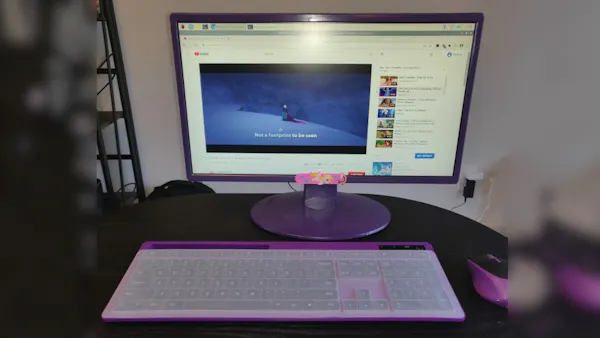 Pubudeux's Purple Unicorn Computer Takes a Cheap, Dumb Monitor and Adds ...