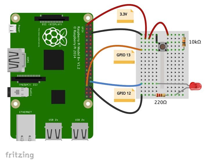 Building an Intelligent Voice Assistant from scratch Circuit Diagram