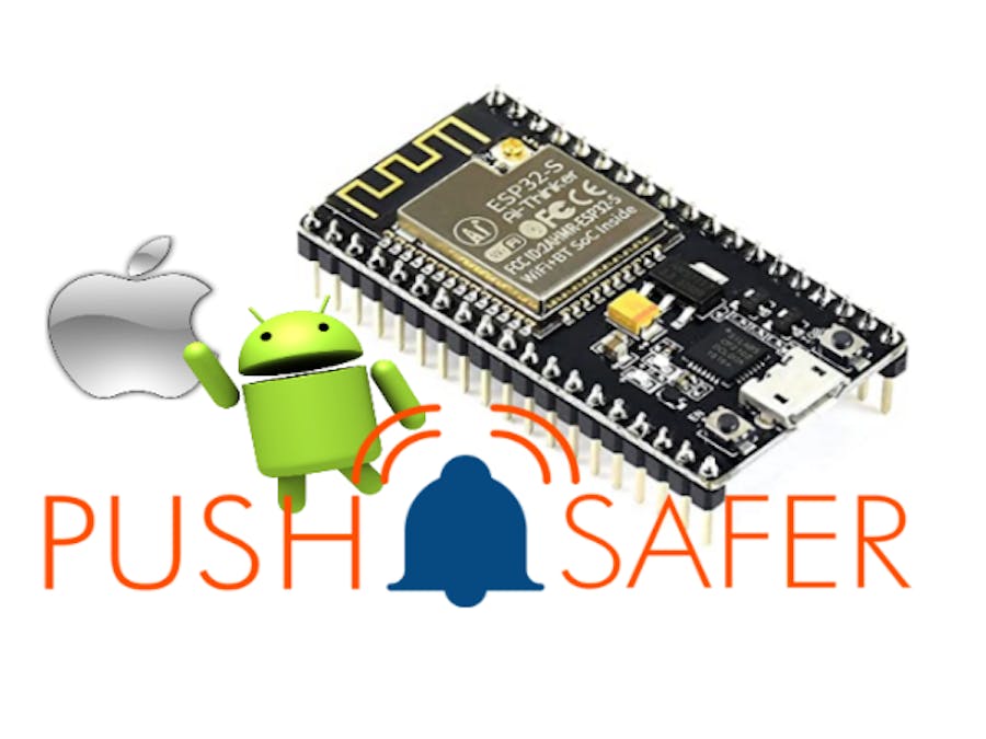 Instant Pushsafer notification from ESP32