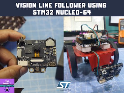PID Vision Line Follower using CH32V307 & HuskyLens