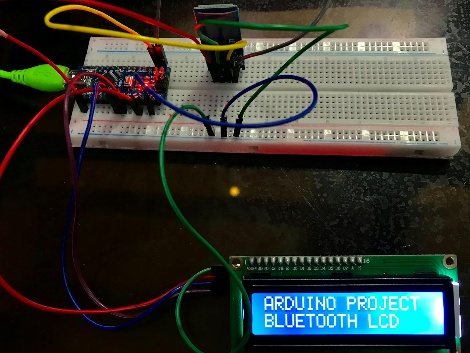 Vice tall engagement How to type on LCD using Bluetooth - Hackster.io