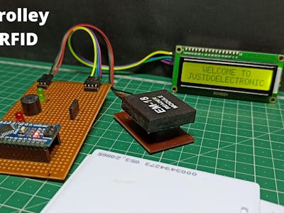 Smart Trolley Using RFID And Arduino Nano