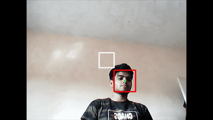 camera tracking my face