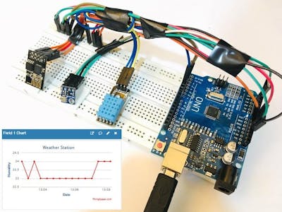 IoT Wireless Weather Station using Arduino