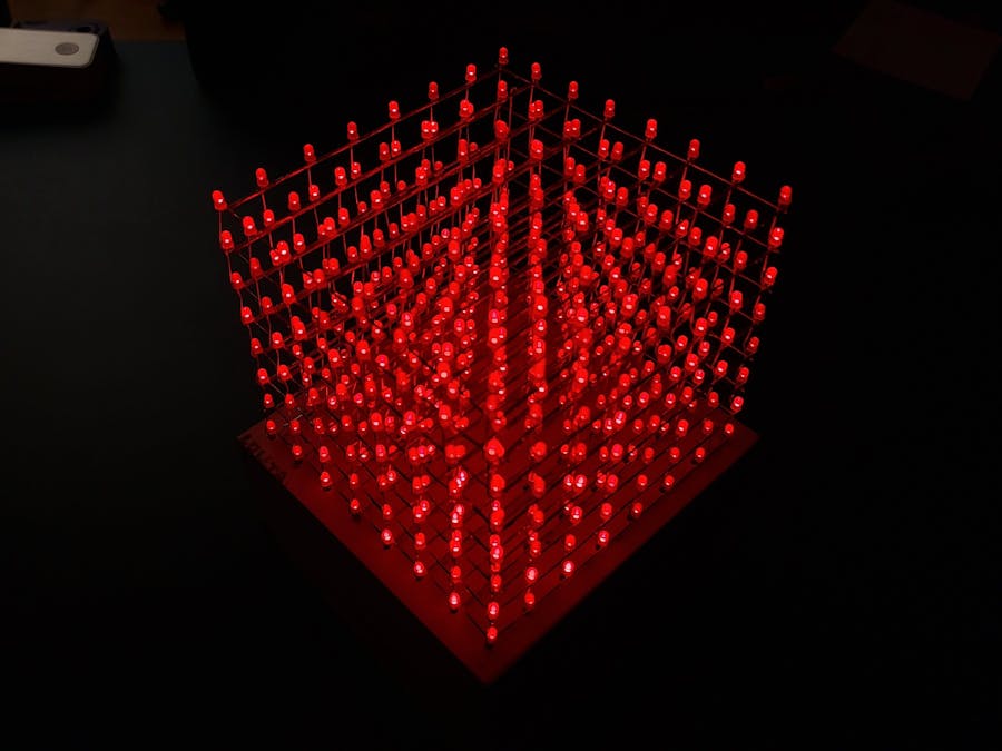 LED Cube 8x8x8