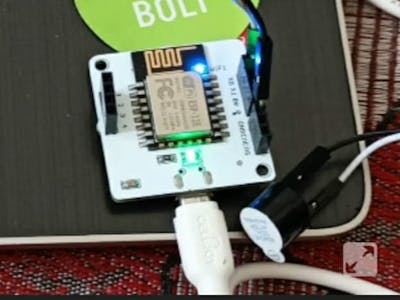 How to control buzzer by using bolt wifi module