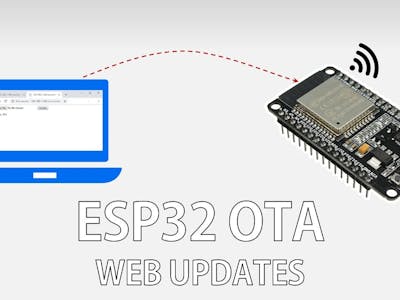Over the air (OTA) update using ESP-IDF