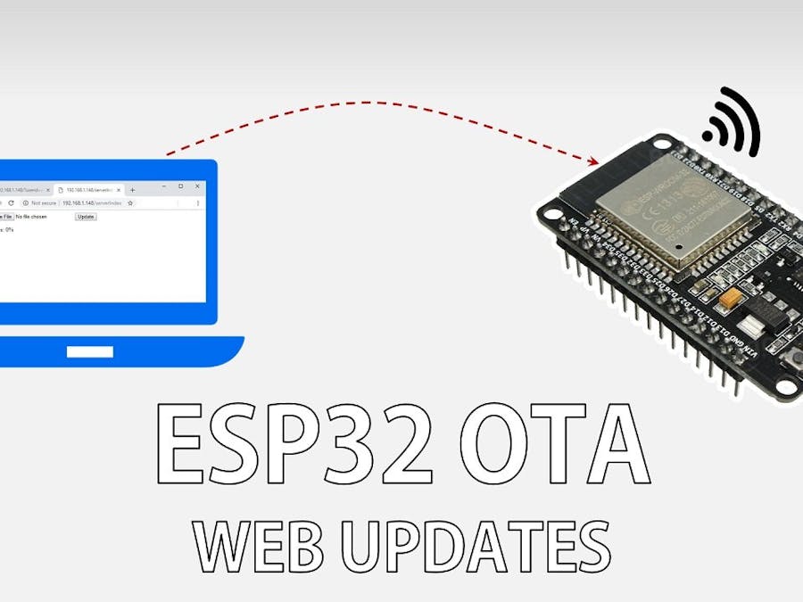 Over the air (OTA) update using ESP-IDF