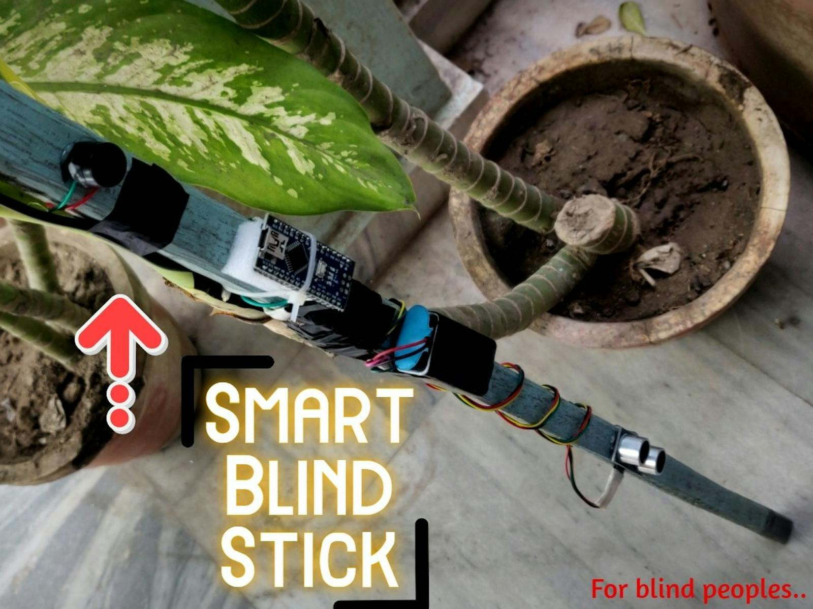 Diy Smart Blind Stick Using Arduino : 7 Steps (with Pictures) -  Instructables