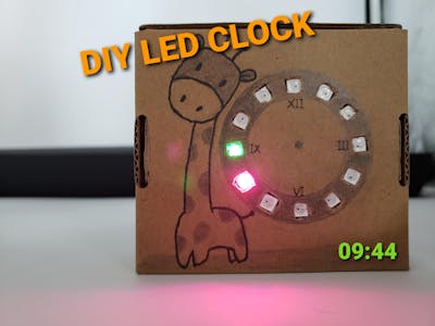 ESP32 Wifi Clock with WS2812