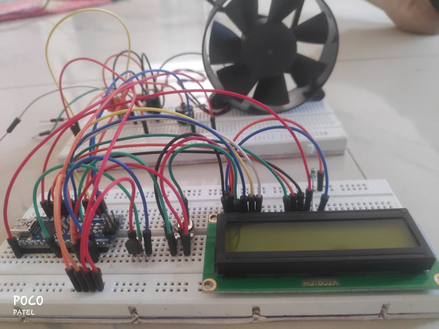 Temperature Controlled Fan Arduino Project Hub