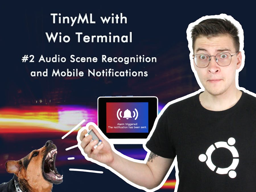 TinyML Course #2 Audio Scene Recognition+Blynk APP