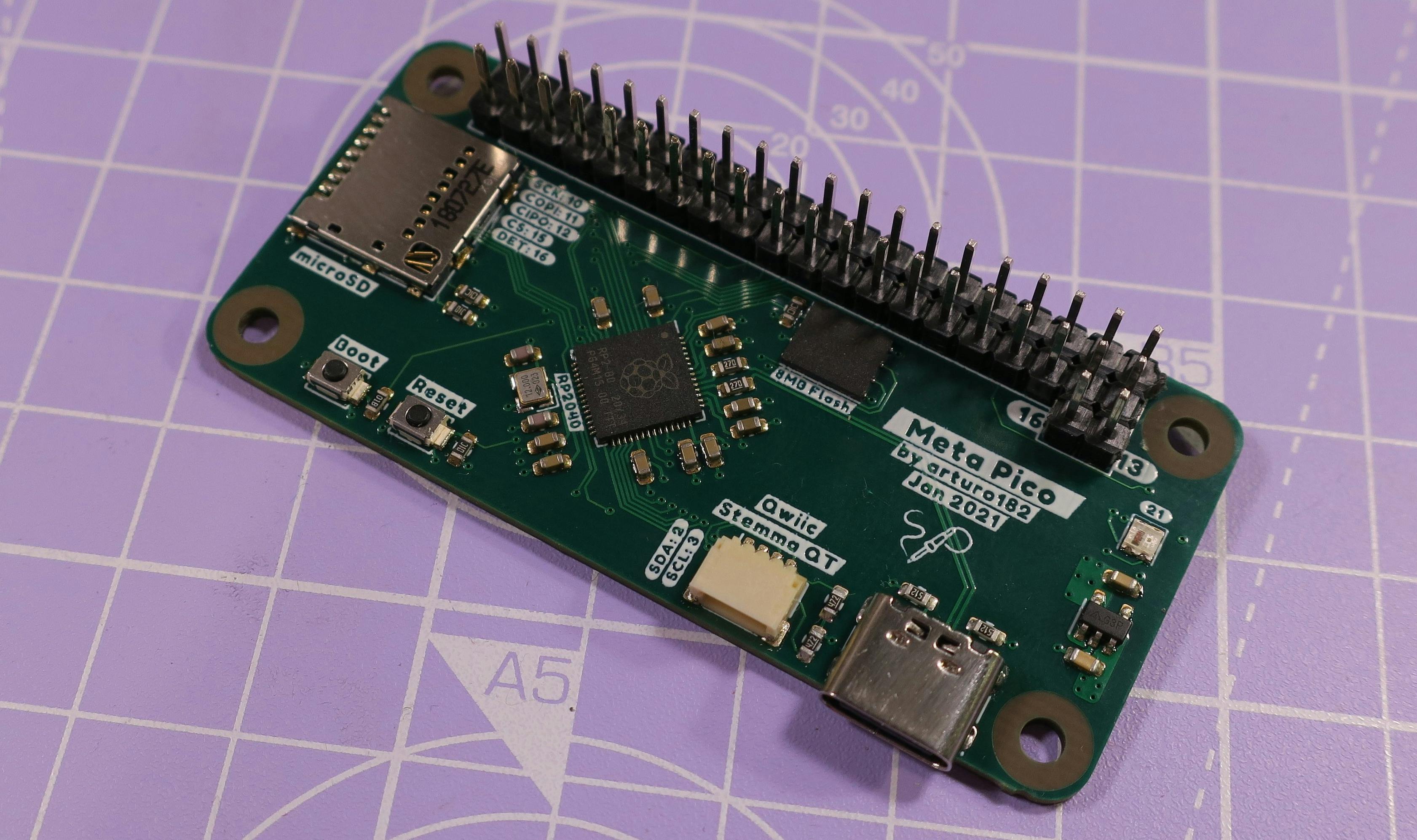 RP2040 Microcontroller Easily Fits Into the M.2 Form Factor 