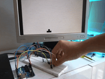 Arduino video game with VGA video output