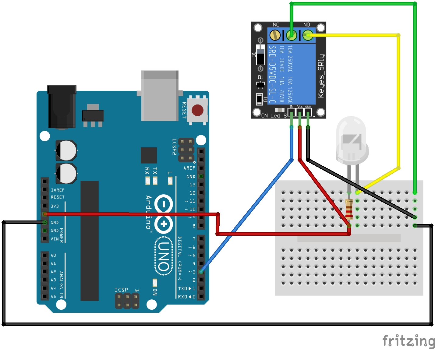 Basic setup for Arduino with Relay - Hackster.io
