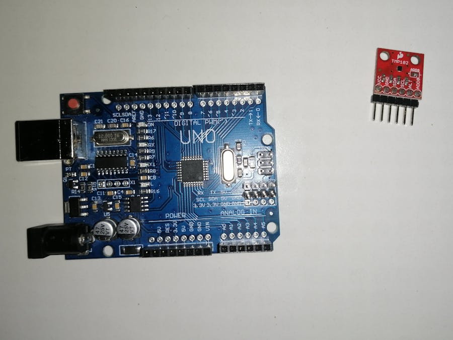 Arduino and tmp102 - temperature sensor