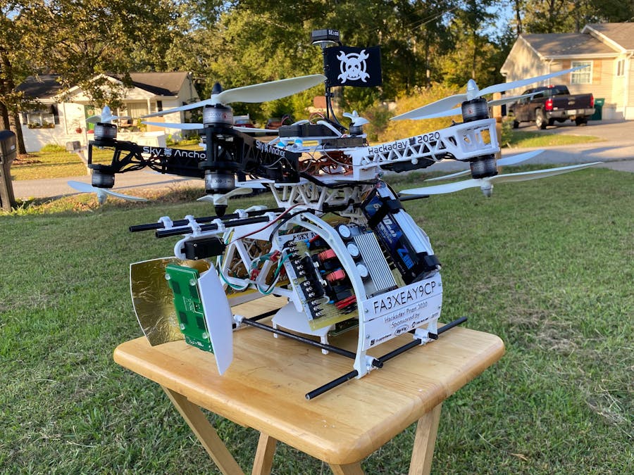 Sky Anchor WiFi Drone w/ Unlimited Flight Tether