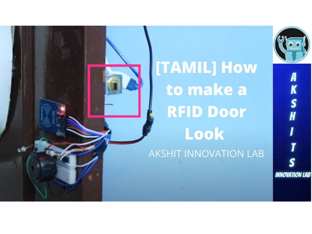 How To Make A RFID Door Lock - Hackster.io