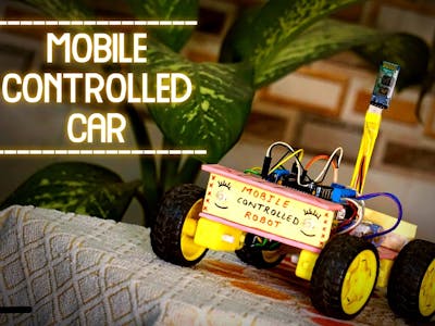 Android Mobile Controlled Bluetooth RC Car