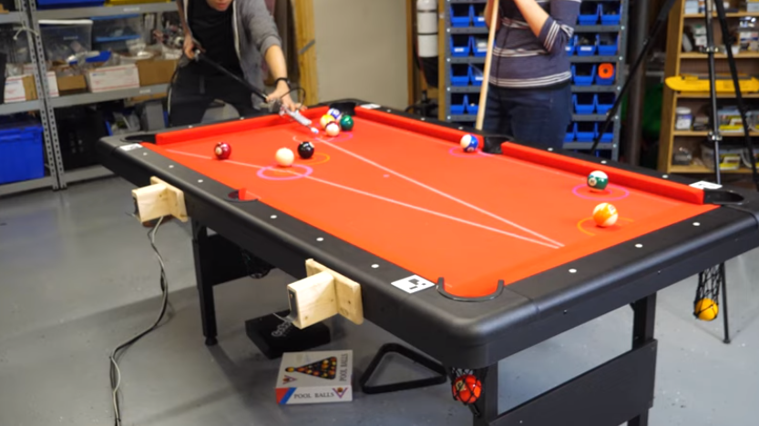 Robotic Pool Cue Can Be Your Friend Or Your Foe