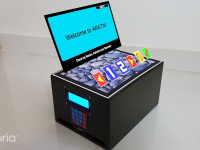 DIY Touchless ATM using Augmented Reality (IoTAR)