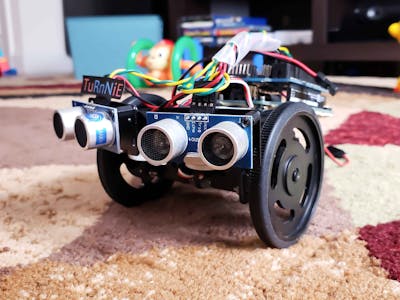 Obstacle avoidance car robot