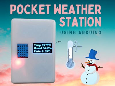 Pocket Weather Station Using Arduino