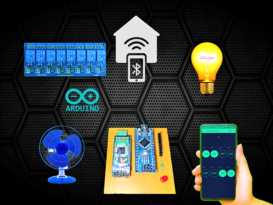 Home Automation System Using Smartphone And Bluetooth - Arduino Project Hub