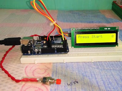 Flappy Bird Game Using Arduino & LCD Display