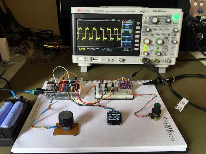 10kHz to 225MHz VFO/RF Generator with Si5351 Version 2 Arduino