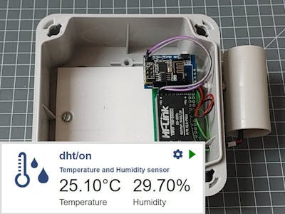 Temperature & Humidity Sensor Outdoor