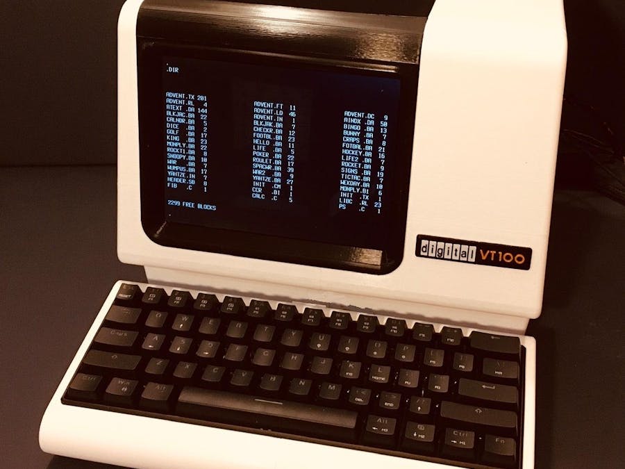 2:3 Scale VT100 Terminal Reproduction