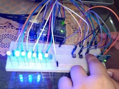 Connecting pushbutton with Arduino and making light patterns