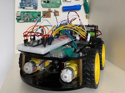 Robot Car - Shift Register, Sensors, and App interfacing
