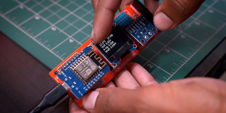 DIY Wireless Power Meter | 100VDC 100A