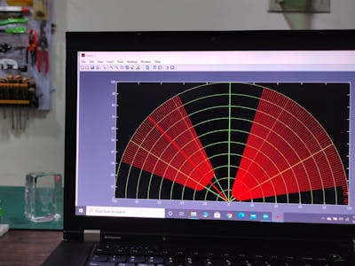 Matlab based Ultrasonic Radar