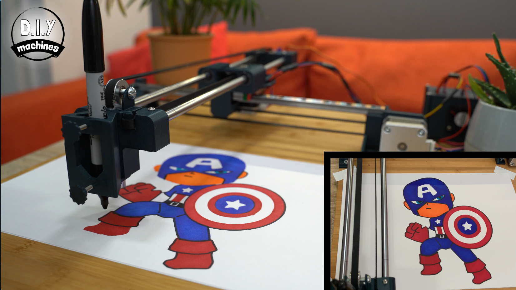 DIY XY Plotter 2500MW Drawbot Pen Drawing Machine CNC Intelligent Robot  Drawing | eBay