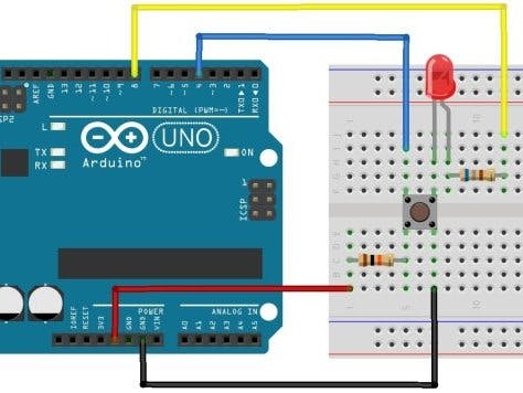 Arduino Button with LED