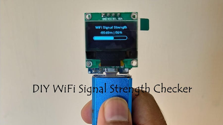 WiFi Signal Strength Scanner Monitor or Checker